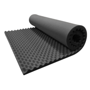 Eggshell foam mattress topper for pressure relief